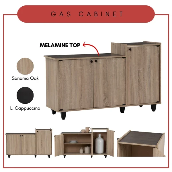 0e5cccf1e3d2d417a5b7f70dcda04d8f.webp Random FREY Gas Cabinet Kitchen Cabinet Stove Cabinet L123cm W40cm H75cm