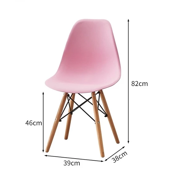 Random Eames chair dining L38cm W39cm H82cm