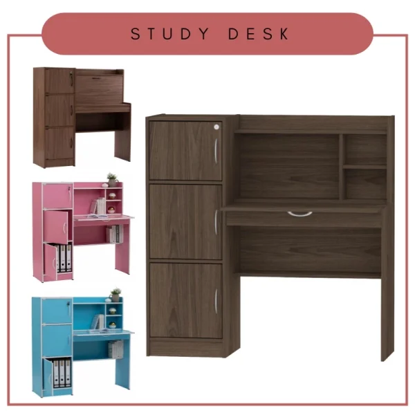 Random FAYNE Study Desk Study Table Children Writing Desk L120cm W39.5cm H120.5cm