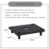 Random OPTIMUS Waterproof Premium Plastic Shoe Cabinet PVC Shoe Rack L76cm W46cm H94cm