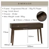 HIRADO Solid Working Console Desk L120cm W40cm H77cm
