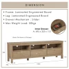 RHODES Wooden TV Cabinet L180cm W39cm H58cm