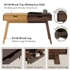 Random LAMAR Full Solid Wooden Console Table With Drawer Side Table L122cm W40.5cm H72cm