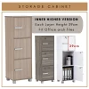 Random NAOMI 3 Door Storage with Lock L42cm W37cm H129.5cm