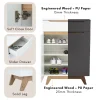 my-11134207-7r991-lx9ilpoorp808f.webp Random MANDO 2 Door Shoe Storage Cabinet L80cm W34cm H119cm
