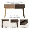 HIRADO Solid Working Console Desk L120cm W40cm H77cm