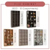 Random ECO 15C Big File Cabinet File Rack Book Shelf Display Cabinet L117.5cm W29.5cm H208cm