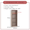 my-11134207-7rash-mcipnucmnokva1.webp Random ECO 4C File Cabinet Office Rack Book Rack Display Cabinet L60.5cm W29.5cm H174cm