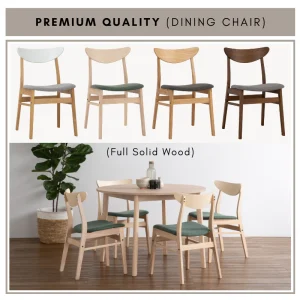 MACY Solid Dining Chair Eating Chair Kitchen Chair L44.5cm W50cm H77cm
