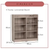 Random ECO Multi function Cabinet Storage Rack Bookcase L80cm W29.5cm H85cm