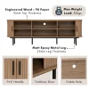 my-11134207-7rasj-mdpgiq0kr5u001.webp MALMO 180cm TV Cabinet Sliding Door Metal Leg L180cm W40cm H60cm