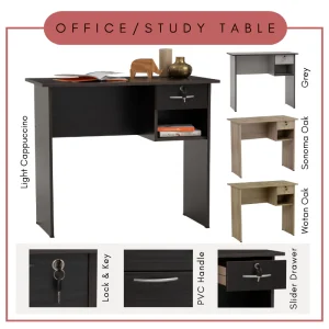 Random ECO 3 Office Table 90cm Working Desk Study Desk L90cm W45.7cm H75cm
