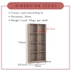 my-11134207-7rasm-mciw2nwilgjn73.webp Random ECO 8C File Cabinet Office Rack Book Rack Display Cabinet L79cm W29.5cm H174cm