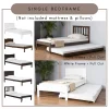 my-11134207-820l7-mgd9qeg36cjxea.webp Random Single Bed Pull Out Bedframe Wooden Single Bed L198cm W101.5cm H86.5cm