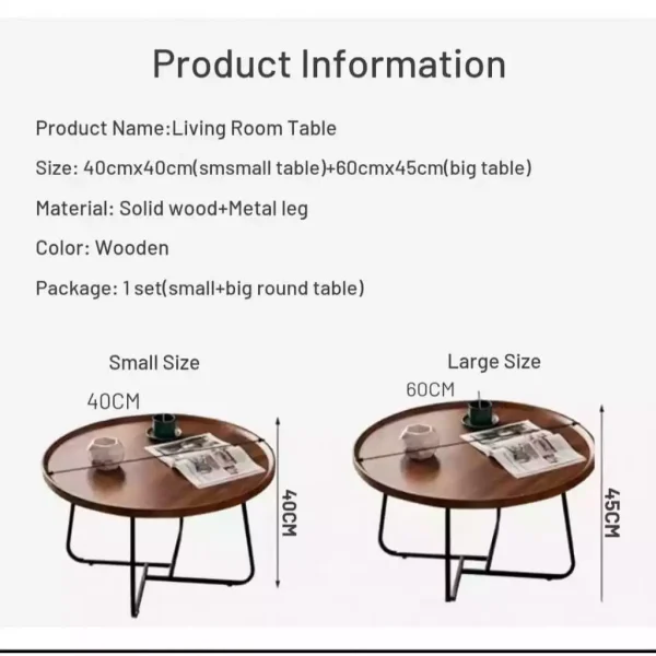 Small Coffee Table Package
