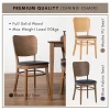 Random BEVERLY Dining Chair Solid Wood L41.5cm W50.5cm H83.5cm