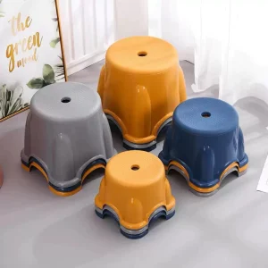 Random Plastic Stool Chair Stackable