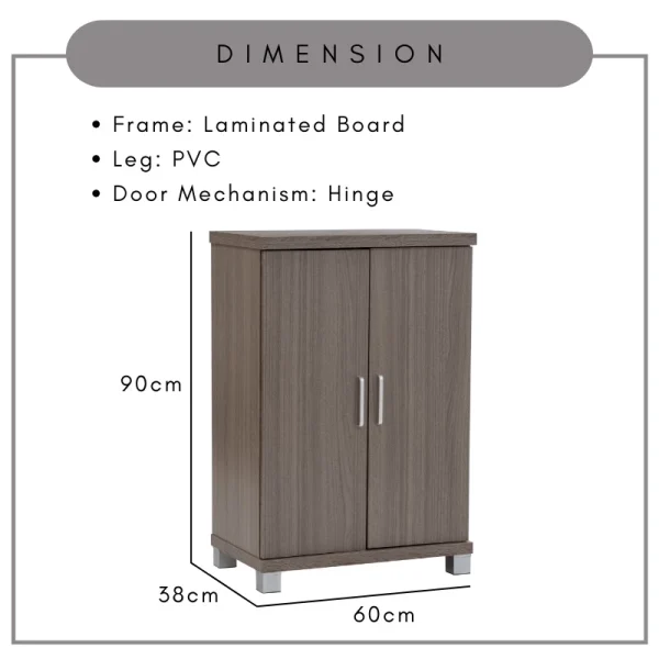sg-11134201-22100-eexmwusrg5iv4f.webp Random COLUMBUS 2 Door Shoe Cabinet L60cm W38cm H90cm