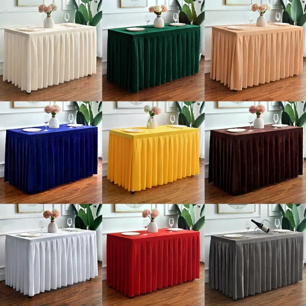 Random Rectangular Long Tablecloth